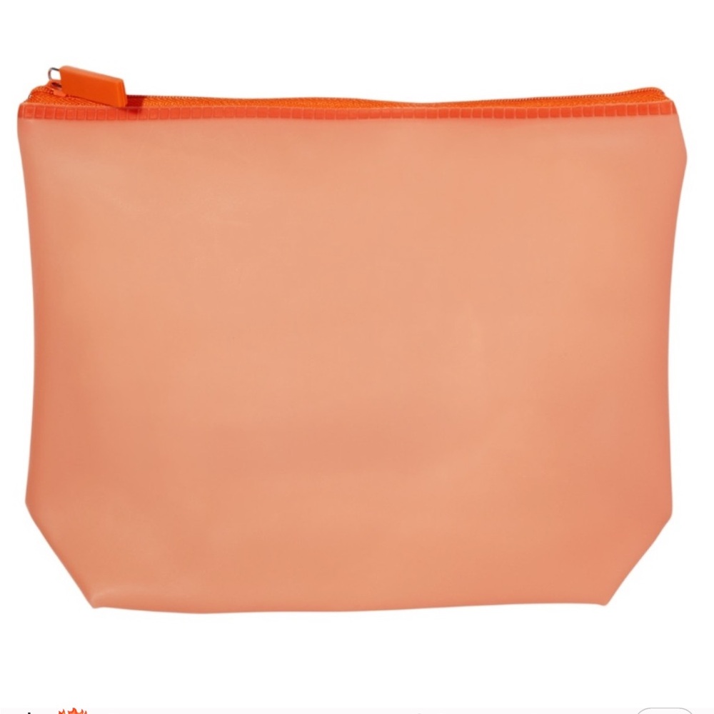 Orange Waterproof Cosmetics Case